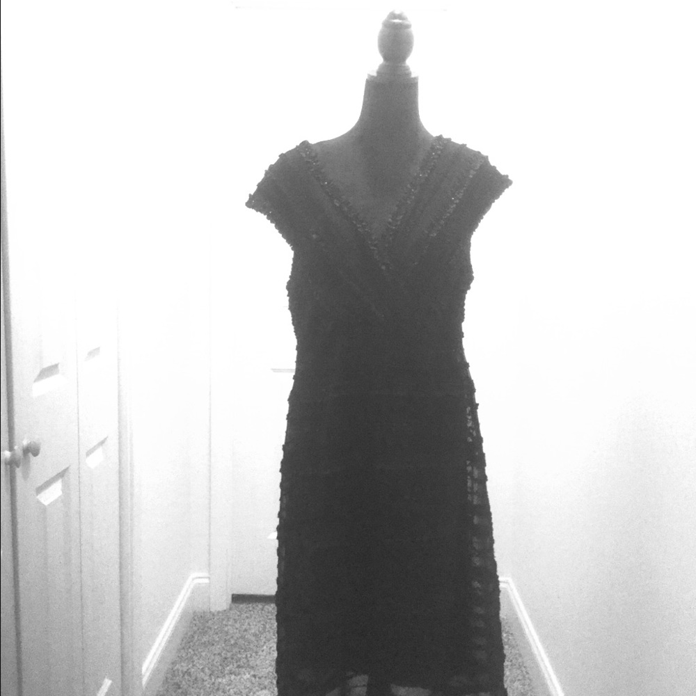 Tadashi Black Formal Dress Sz 14W